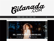 Tablet Screenshot of gilanada.com
